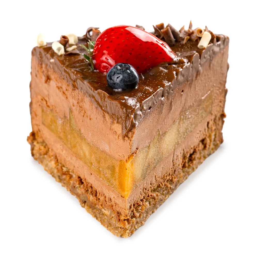 Tort Cioco, Măr si Caramel - imagine 3