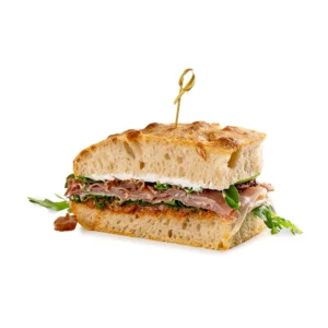 Sandwich cu prosciutto crudo